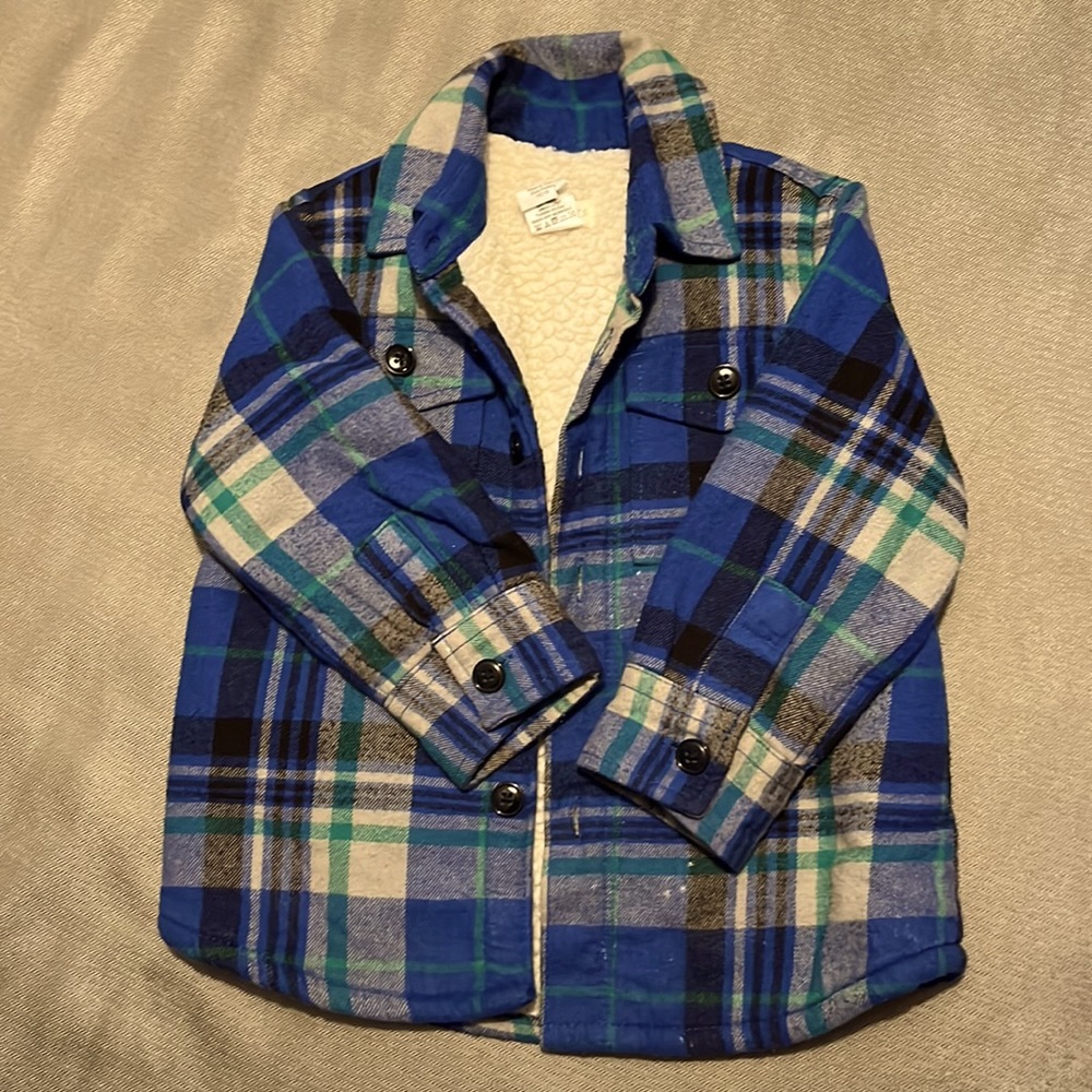 Flannel Toddler Jacket